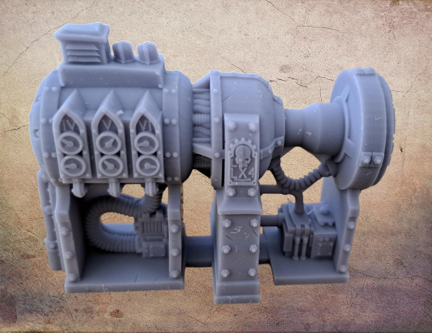Crashed Spaceship scenery for wargaming