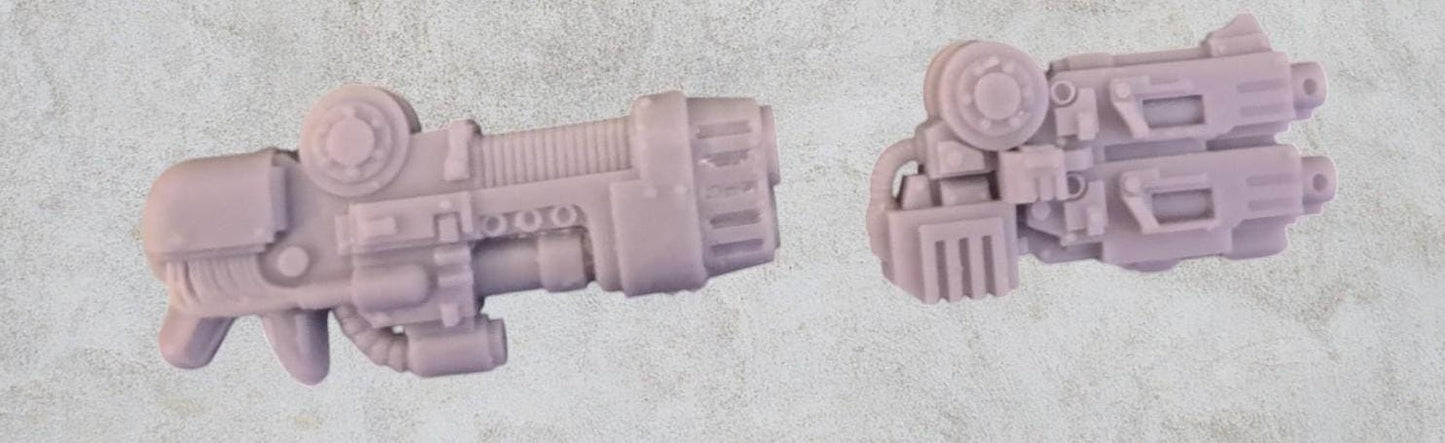 Contemptor weapons upgrades 2.(choose from the drop down box).