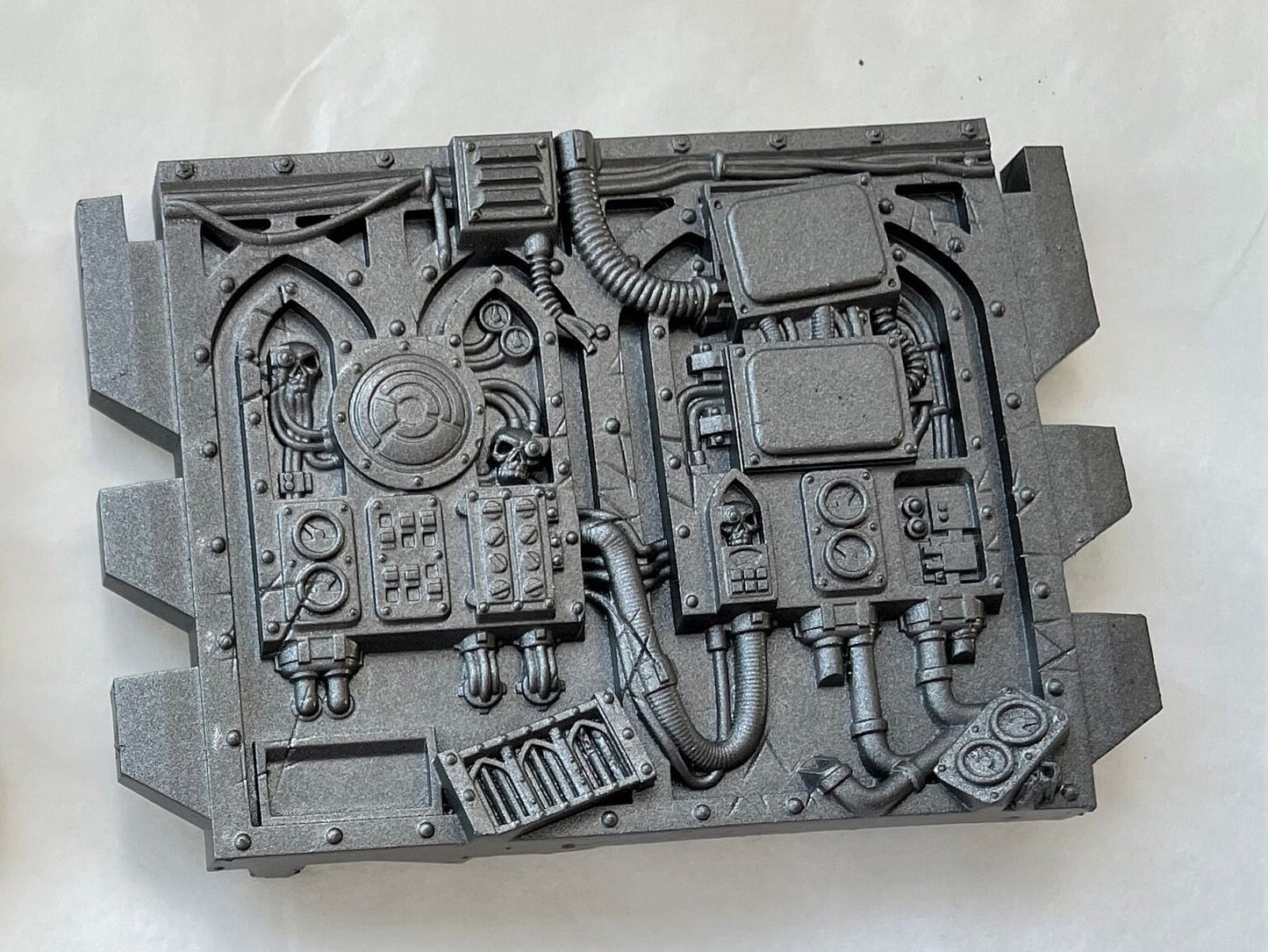 Crashed Spaceship walls and pillars scenery for wargaming