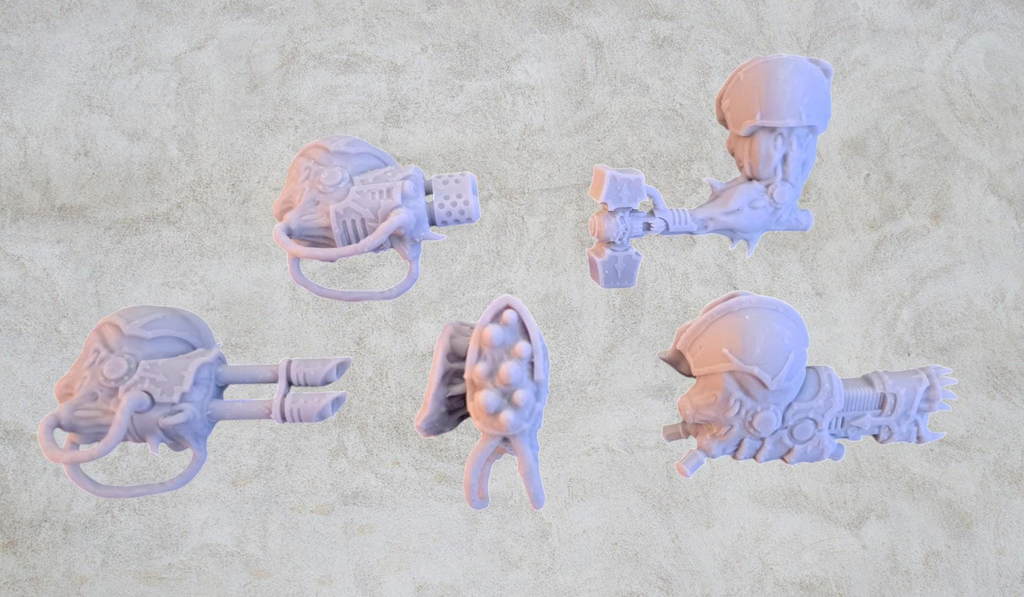 Brutal Dreadnout Weapon upgrades.(5 variations).