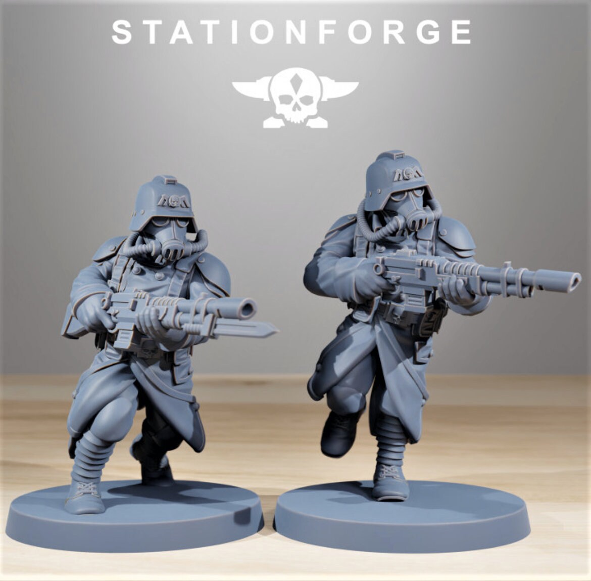 Grimguard Acolytes/ Stationforge minatures