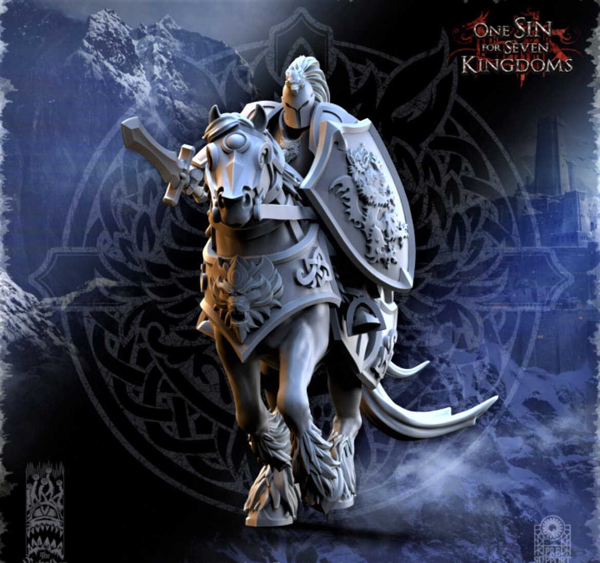 Wolf Warrior Knights by Beholder