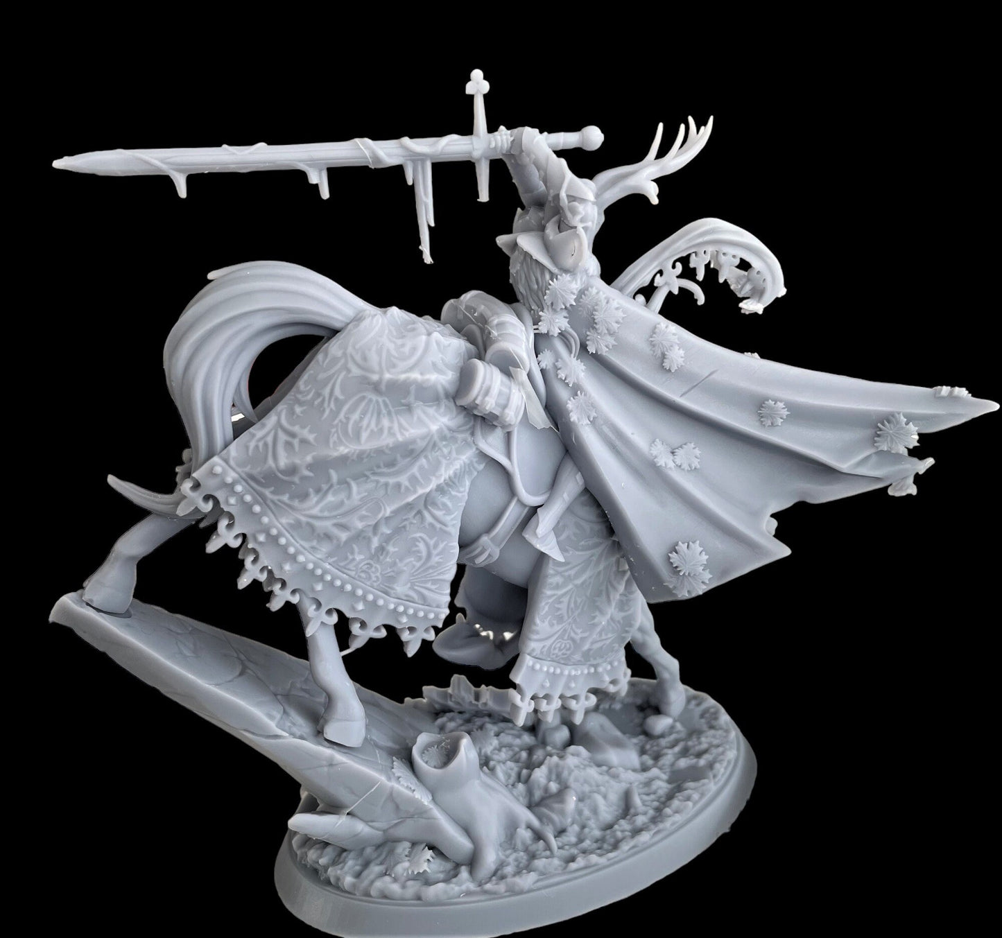 Mounted Green Knight DnD  (2 sizes)