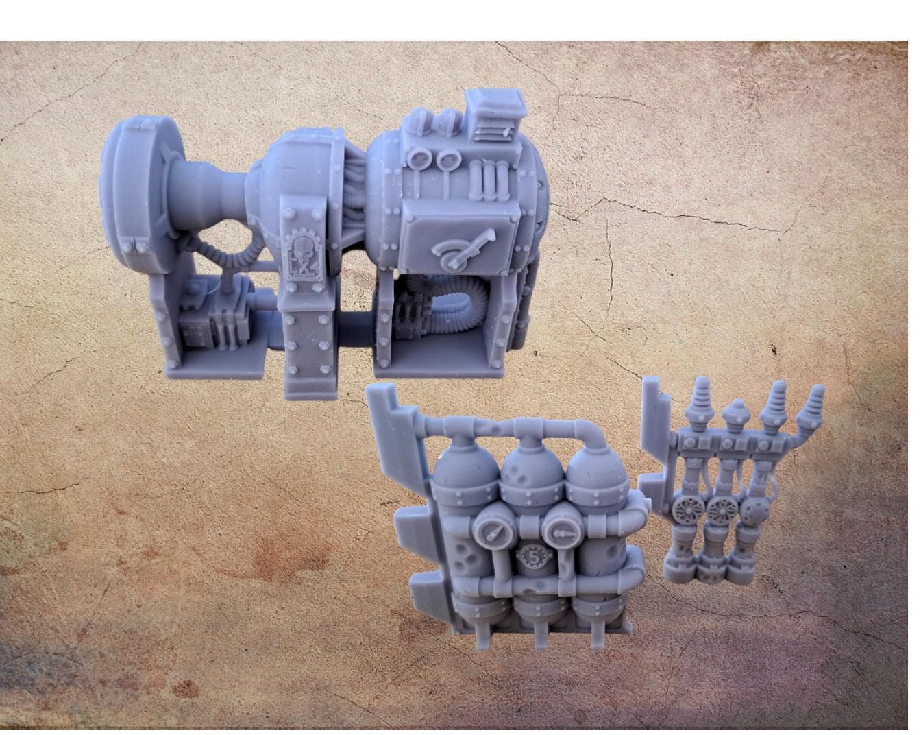 Crashed Spaceship scenery for wargaming