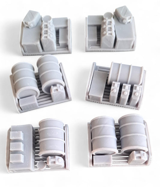 Supply crates x 2 models: 3 types available.