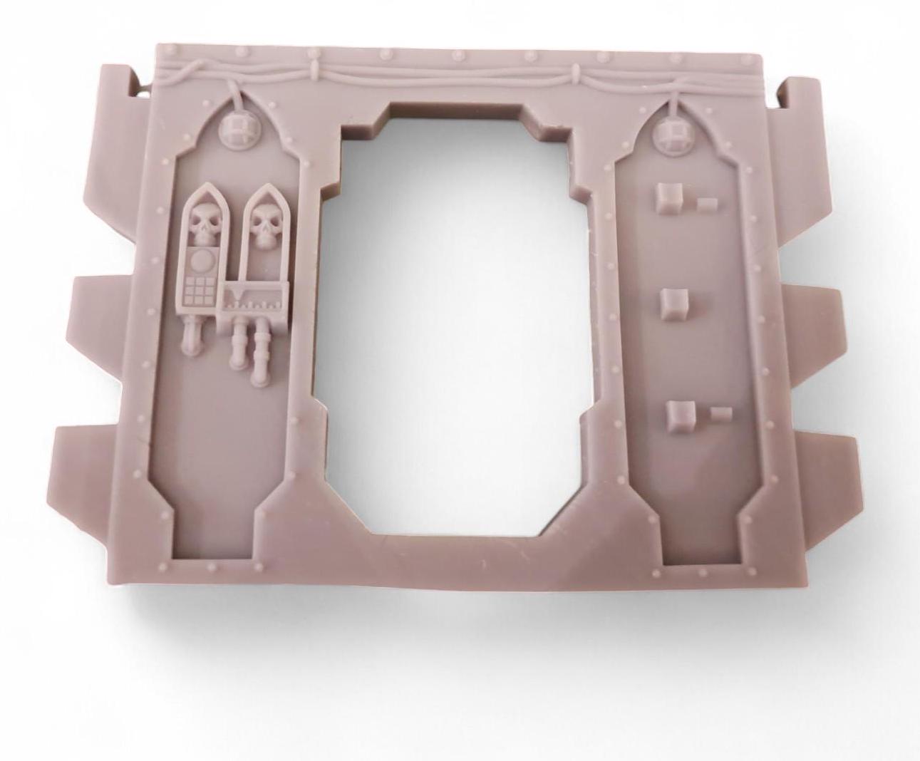 Crashed Spaceship Doors and pilers scenery for wargaming