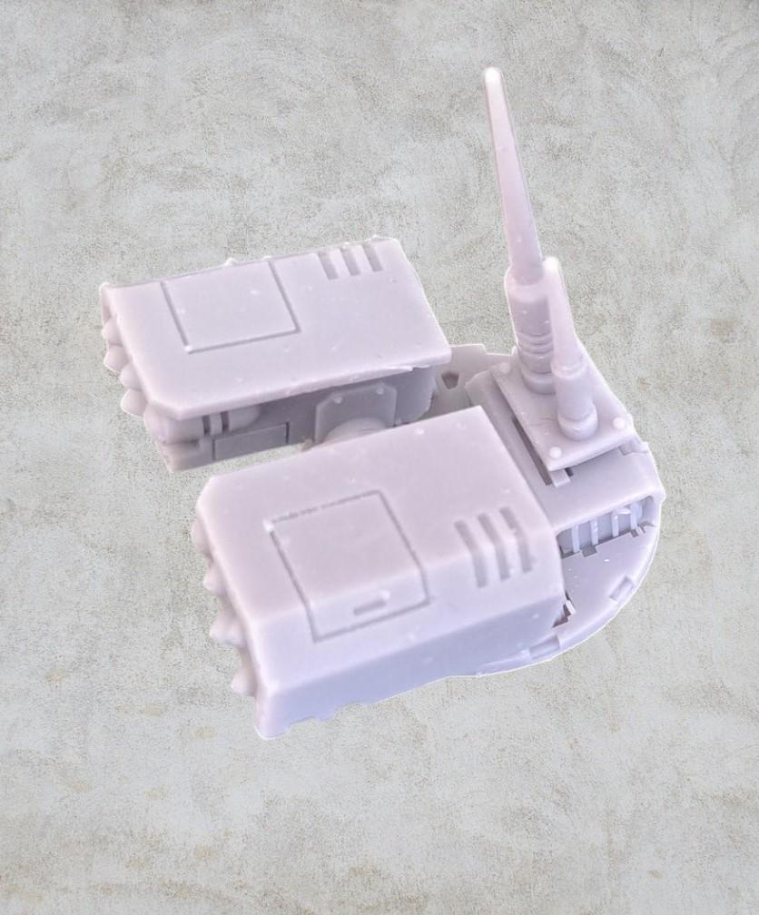 landraider Front gun mount 4.