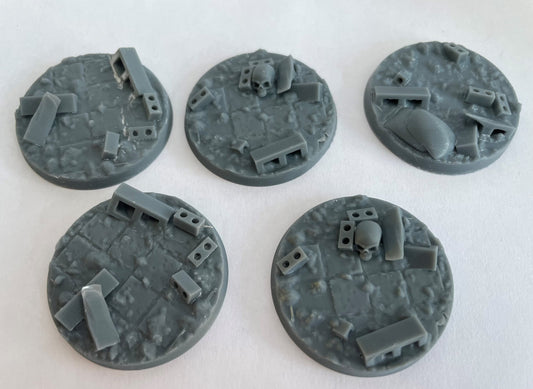 32mm Resin Stone Bases 8k Quality