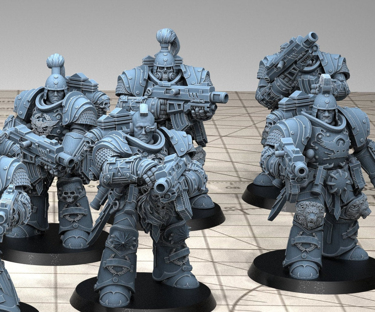 Thunder Warriors SQ1  Unit by GGW