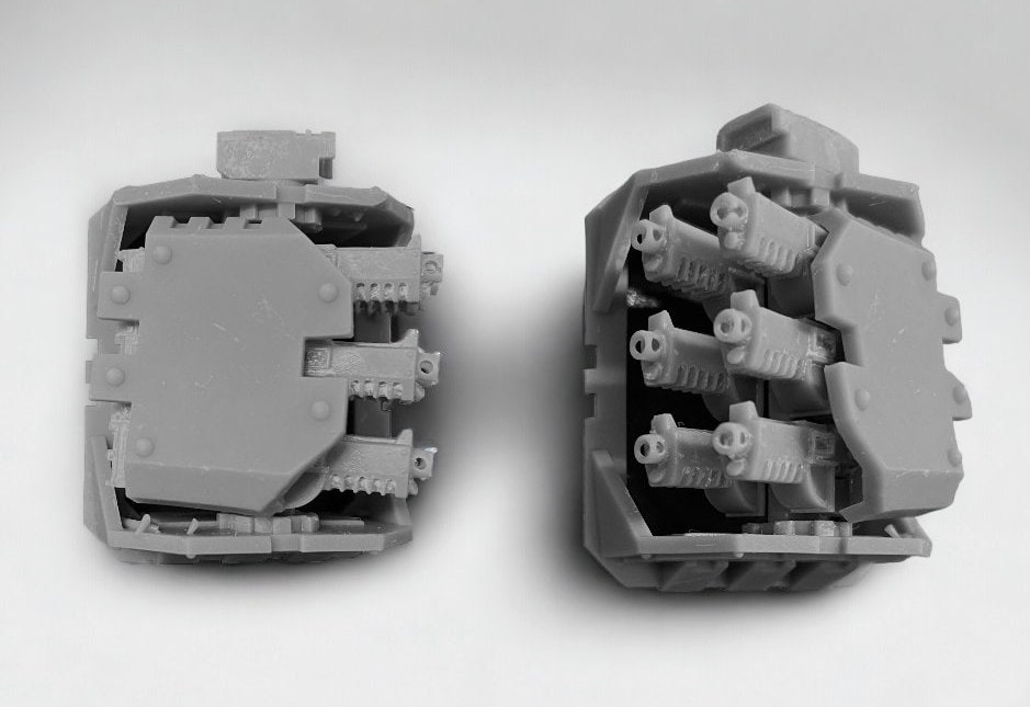 landraider bolter Sponsons