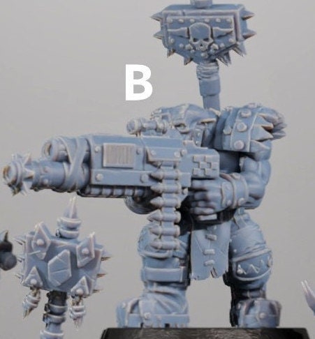 Orkaz Skull crushers by Stationforge