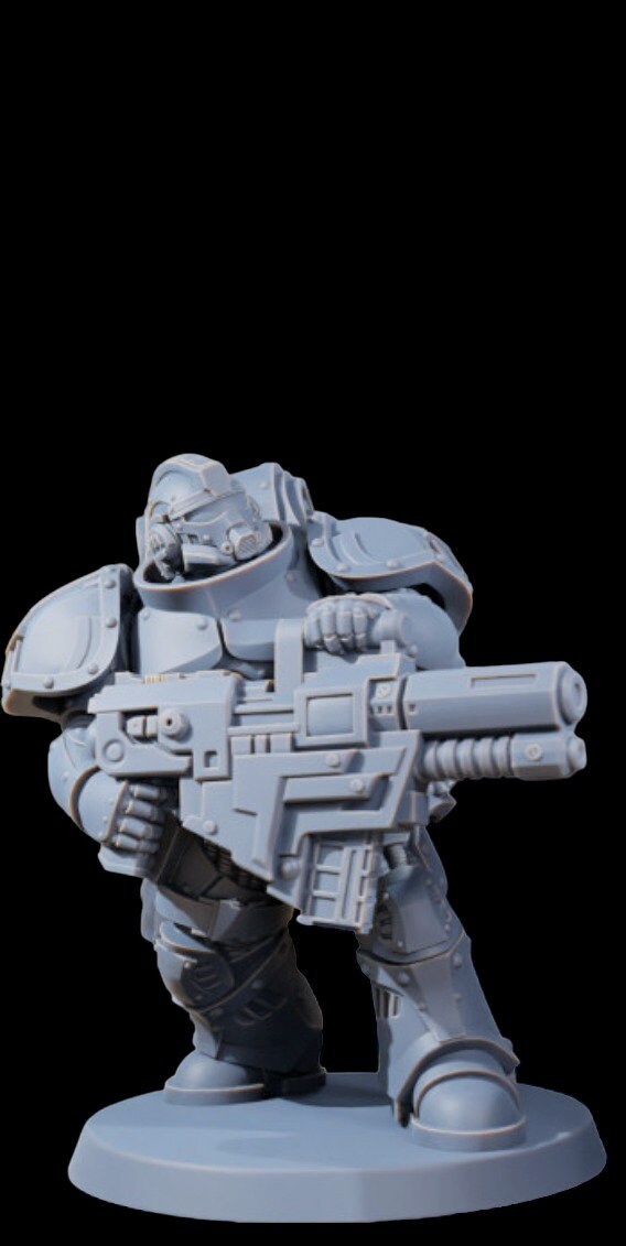 Socratis Erradicators x 3 /3d resin minatures/Station Forge/ Bases available separately