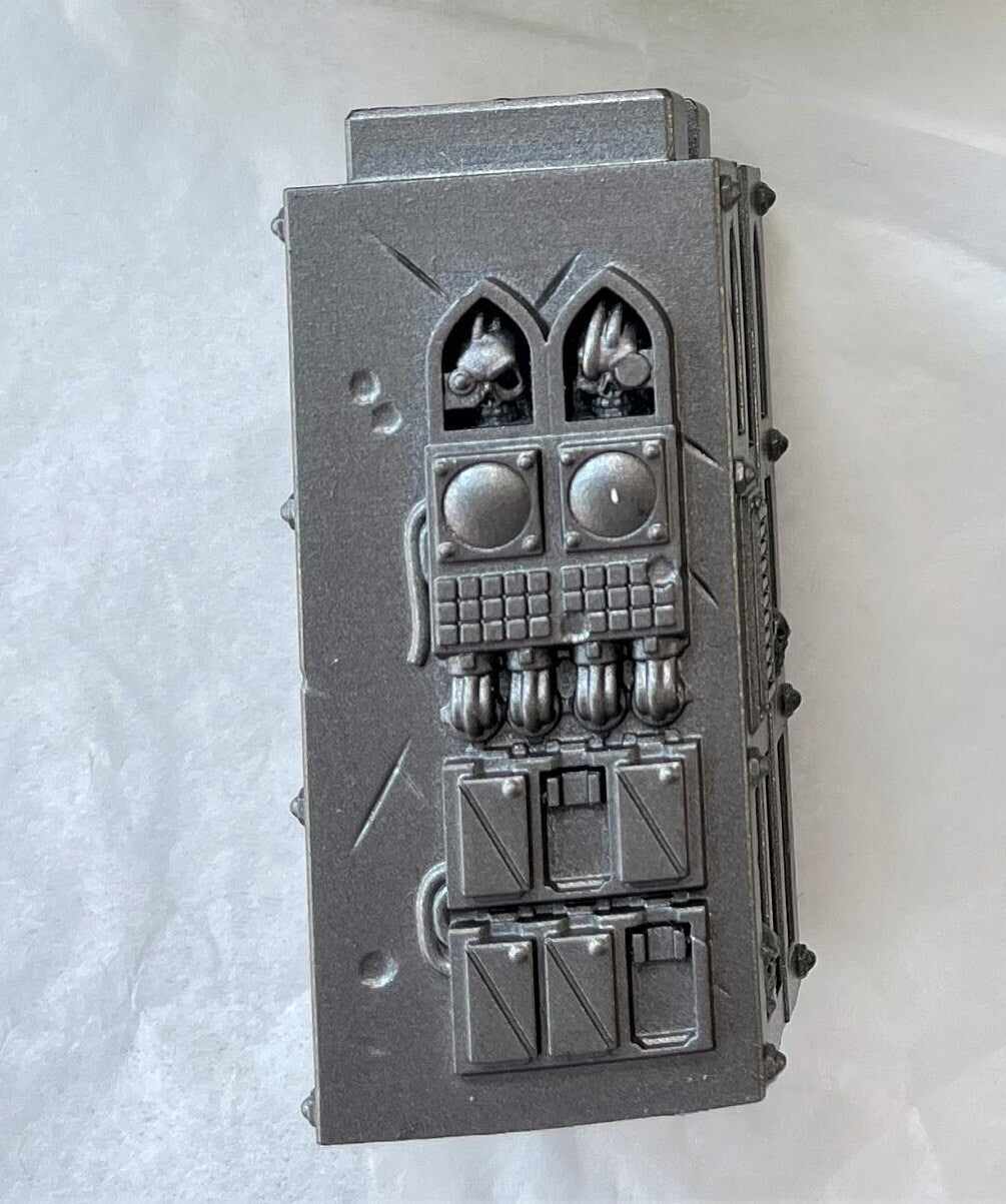 Crashed Spaceship walls and pillars scenery for wargaming