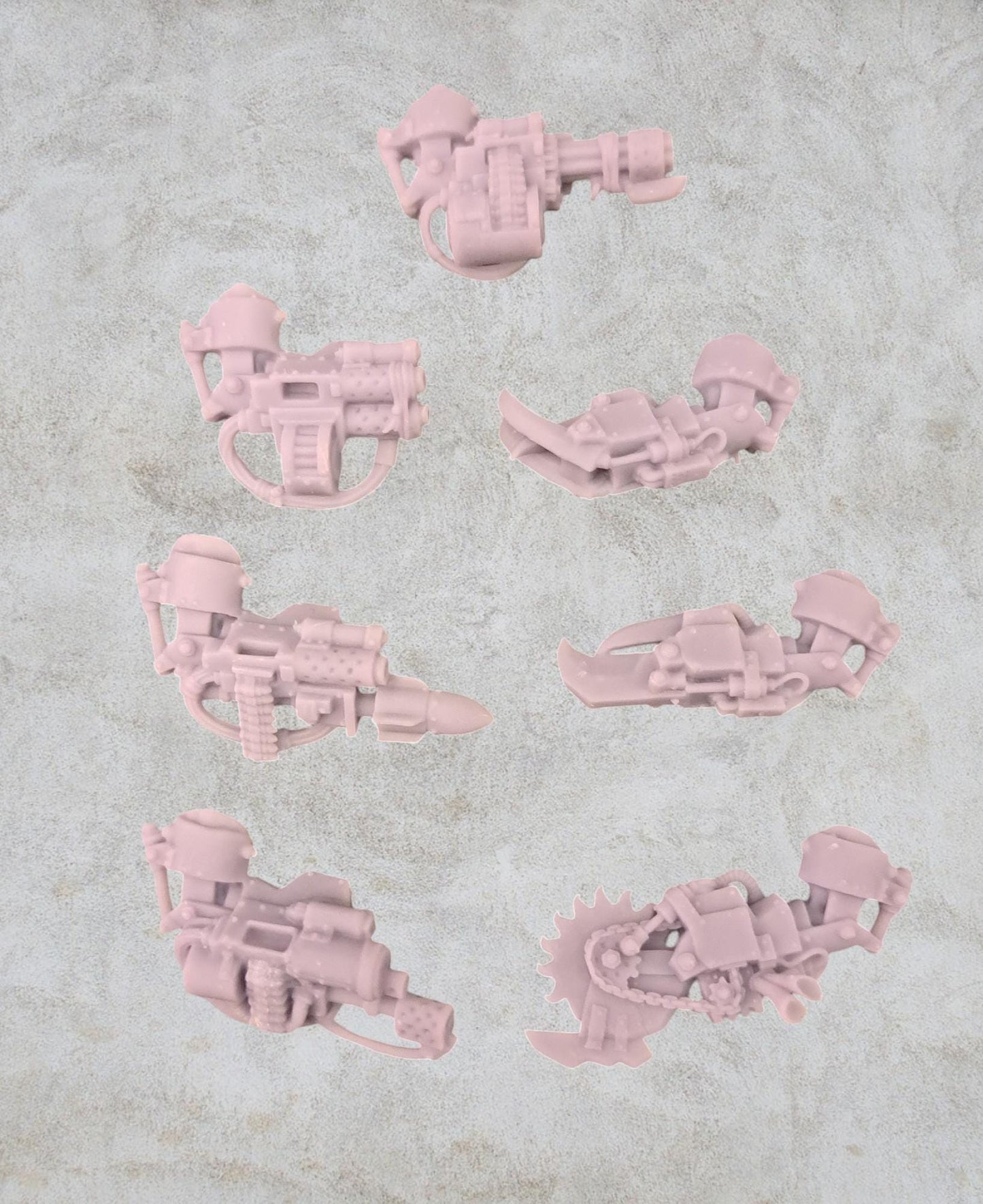 Orc Power claws and gun upgrade.