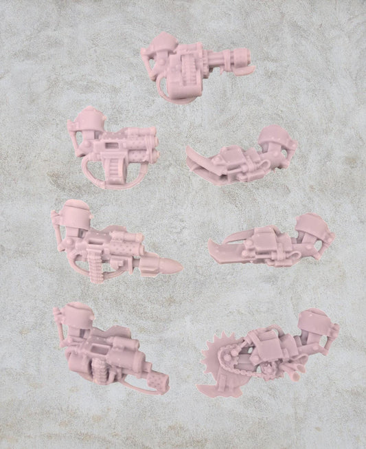 Orc Power claws and gun upgrade.