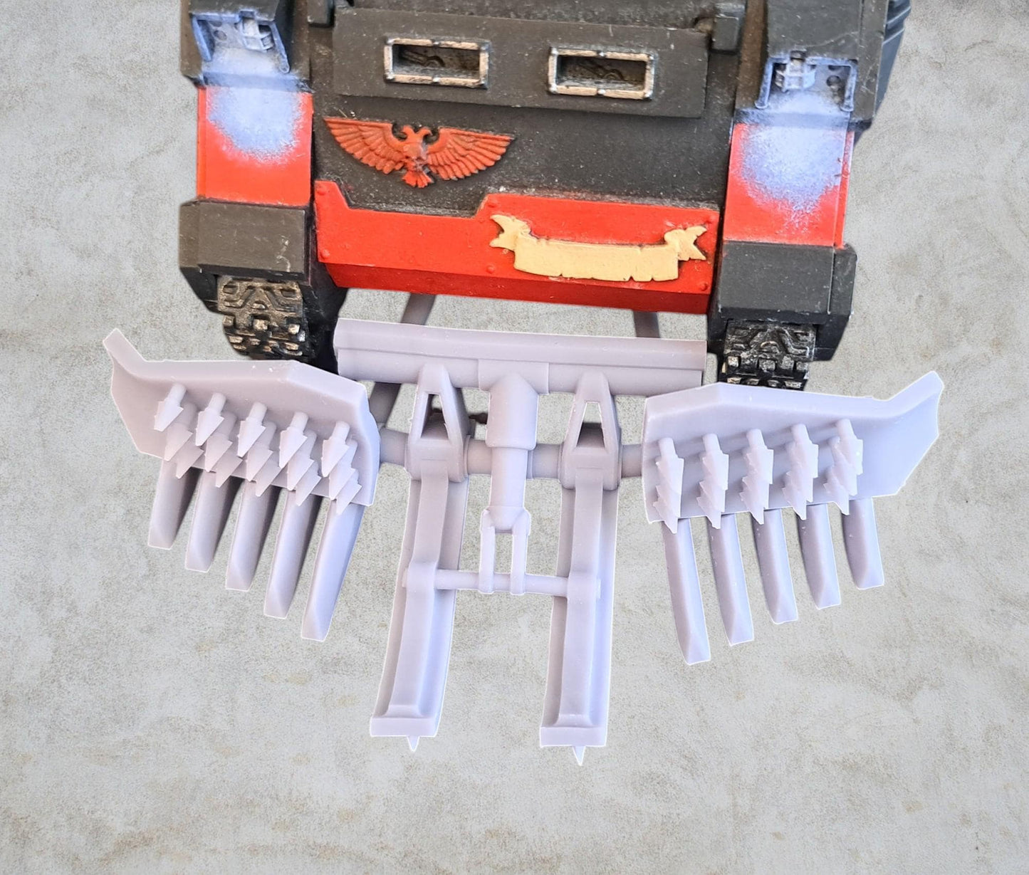 Chaos mine plough for Rhino/predator/Impulsor.