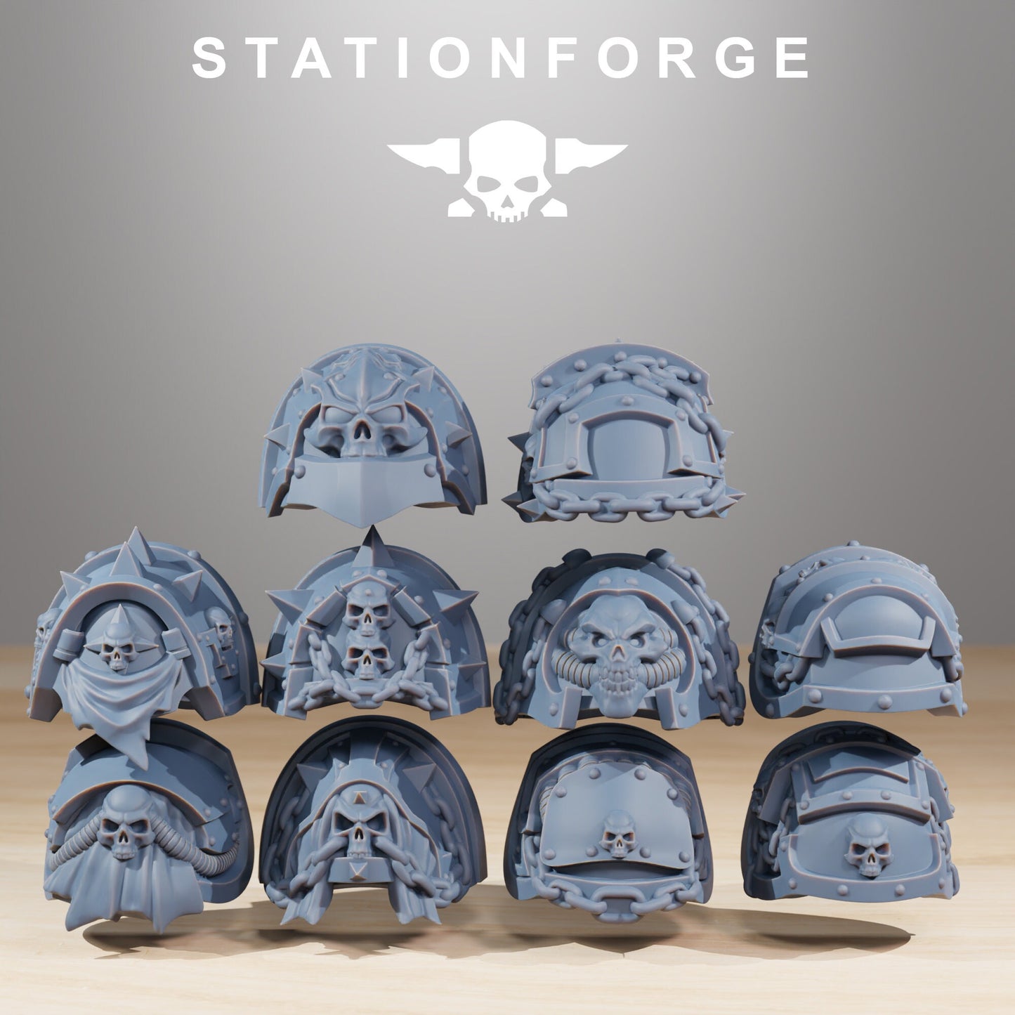 Socratis Legion Crusaders * Set of 10 32mm scale/Station Forge/8K resin printed