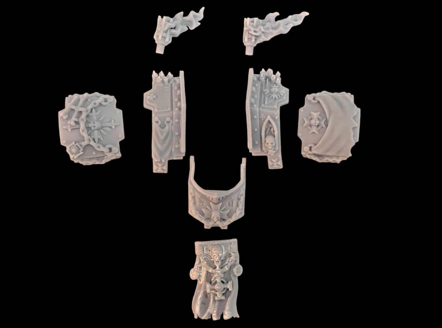 Eternal Pilgrims Armour Set - Dreadnought Conversion Kit 9 items
