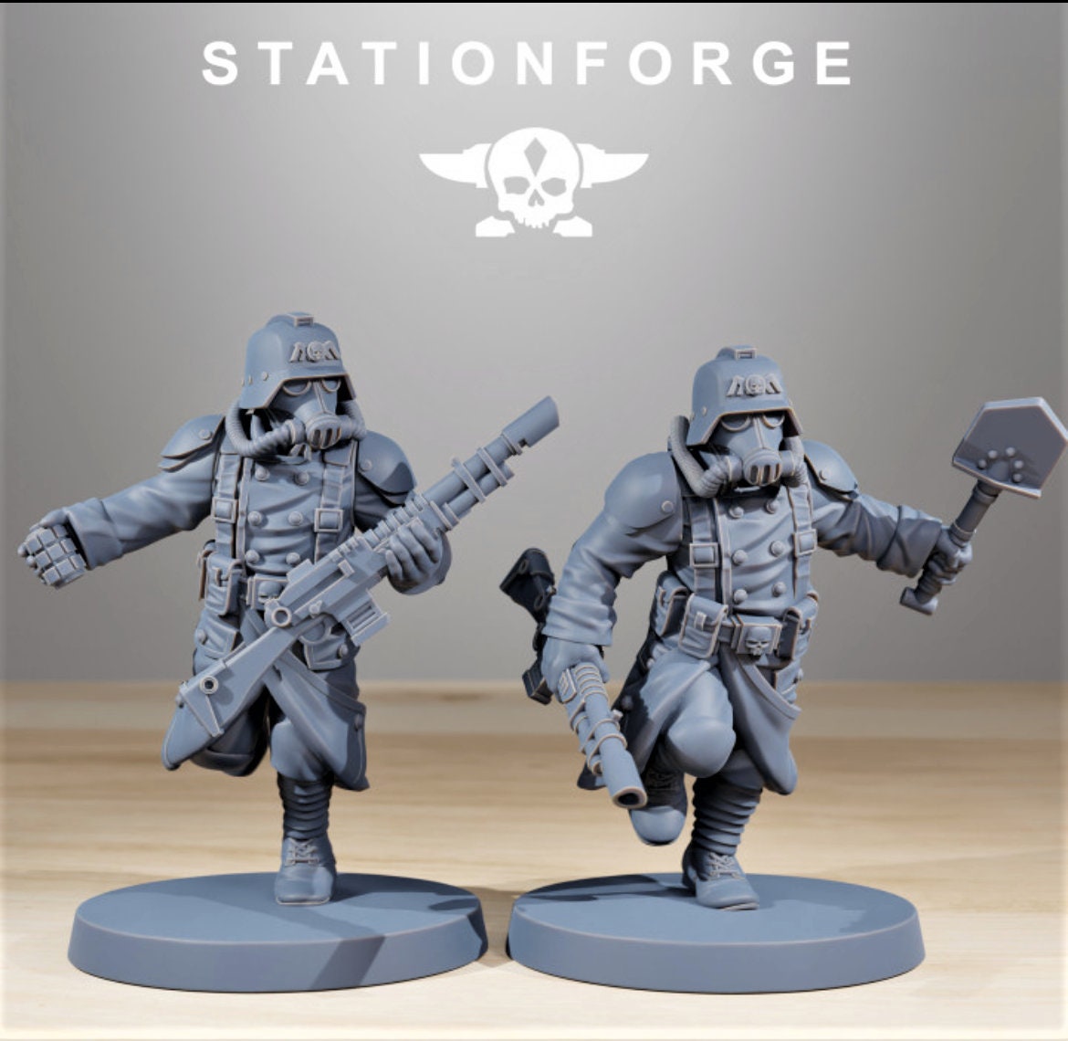 Grimguard Acolytes/ Stationforge minatures