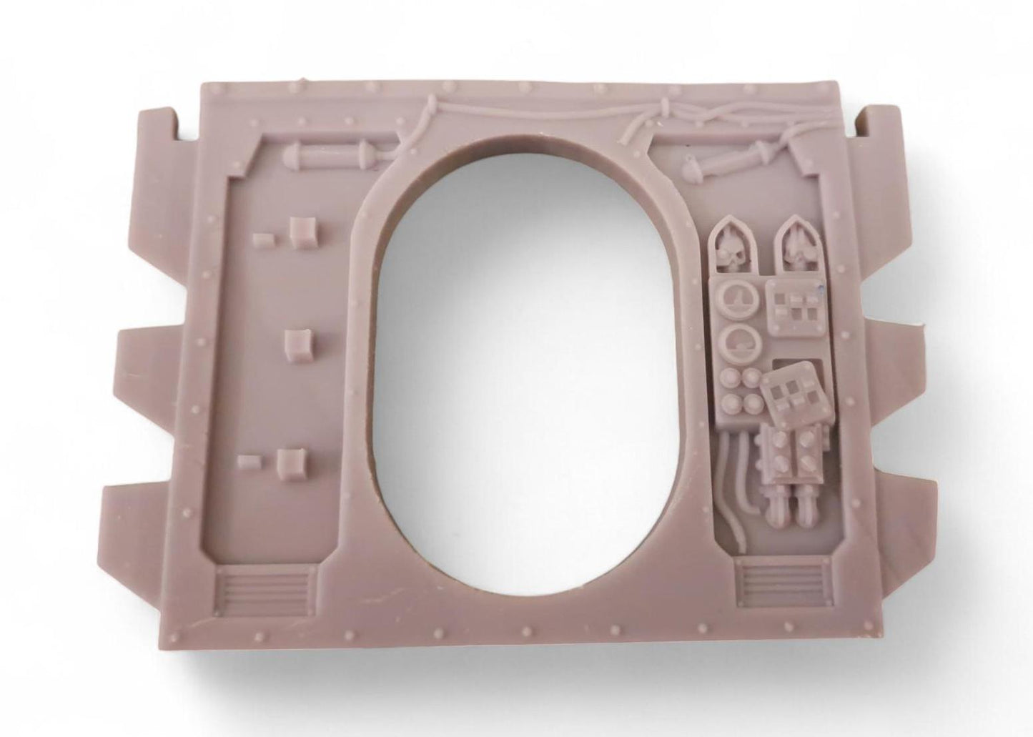 Crashed Spaceship Doors and pilers scenery for wargaming