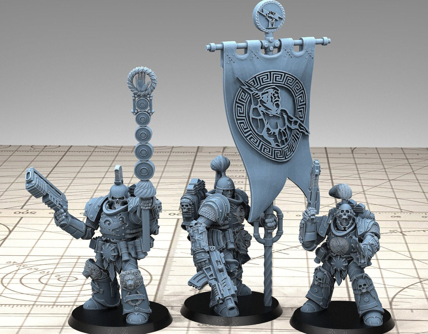 Thunder Warriors HQ Unit by GGW