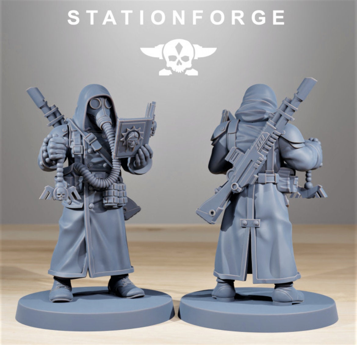 Grimguard Acolytes/ Stationforge minatures