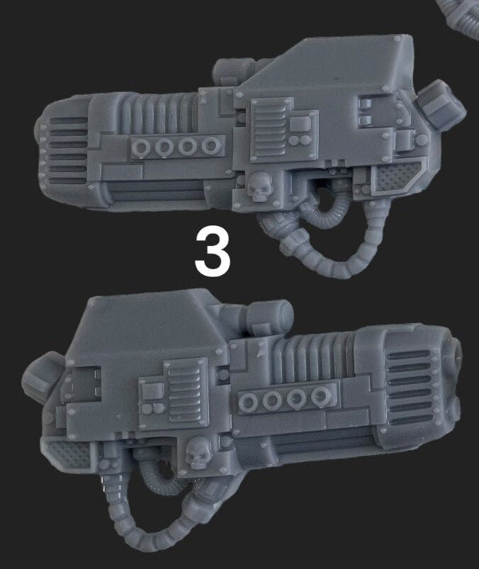 Dreadnout Heavy Weapon upgrades variant 2 - 5 variations