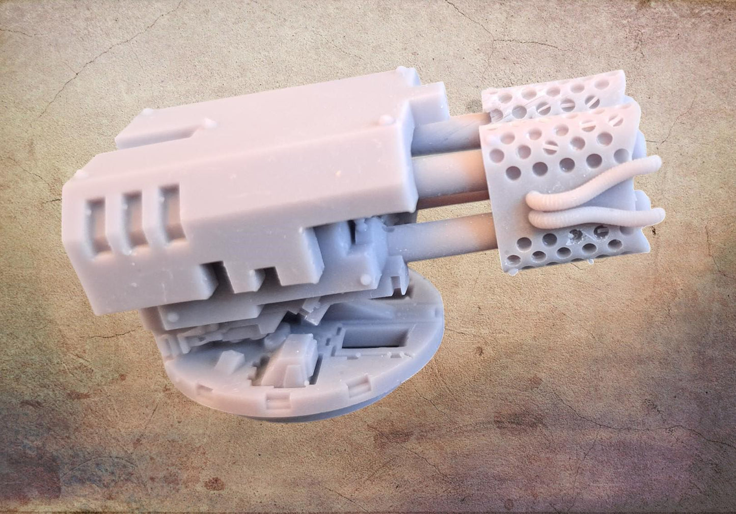 landraider Front gun mount 3.