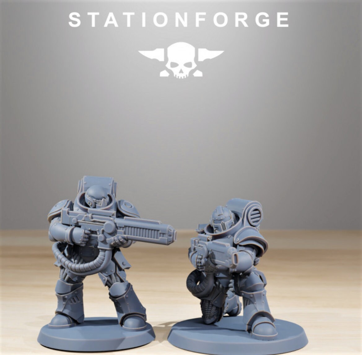 Socratis Exterminator / Marine / Stationforge minatures