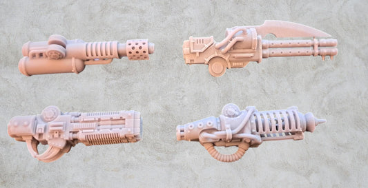 Contemptor Heavy Weapon upgrades (4 variations).