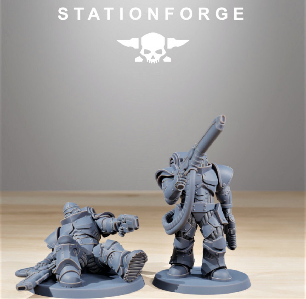 Socratis Exterminator / Marine / Stationforge minatures
