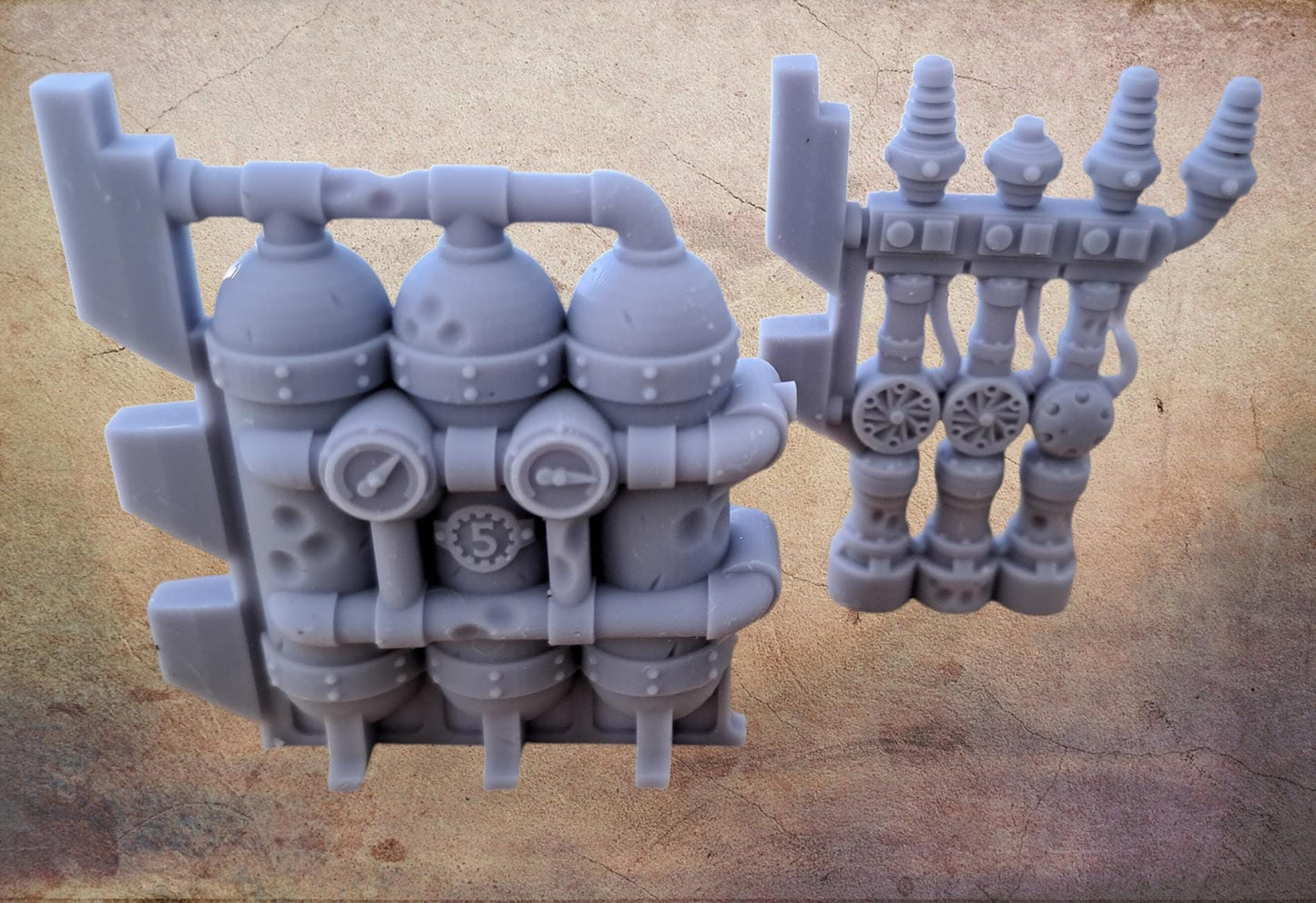Crashed Spaceship scenery for wargaming