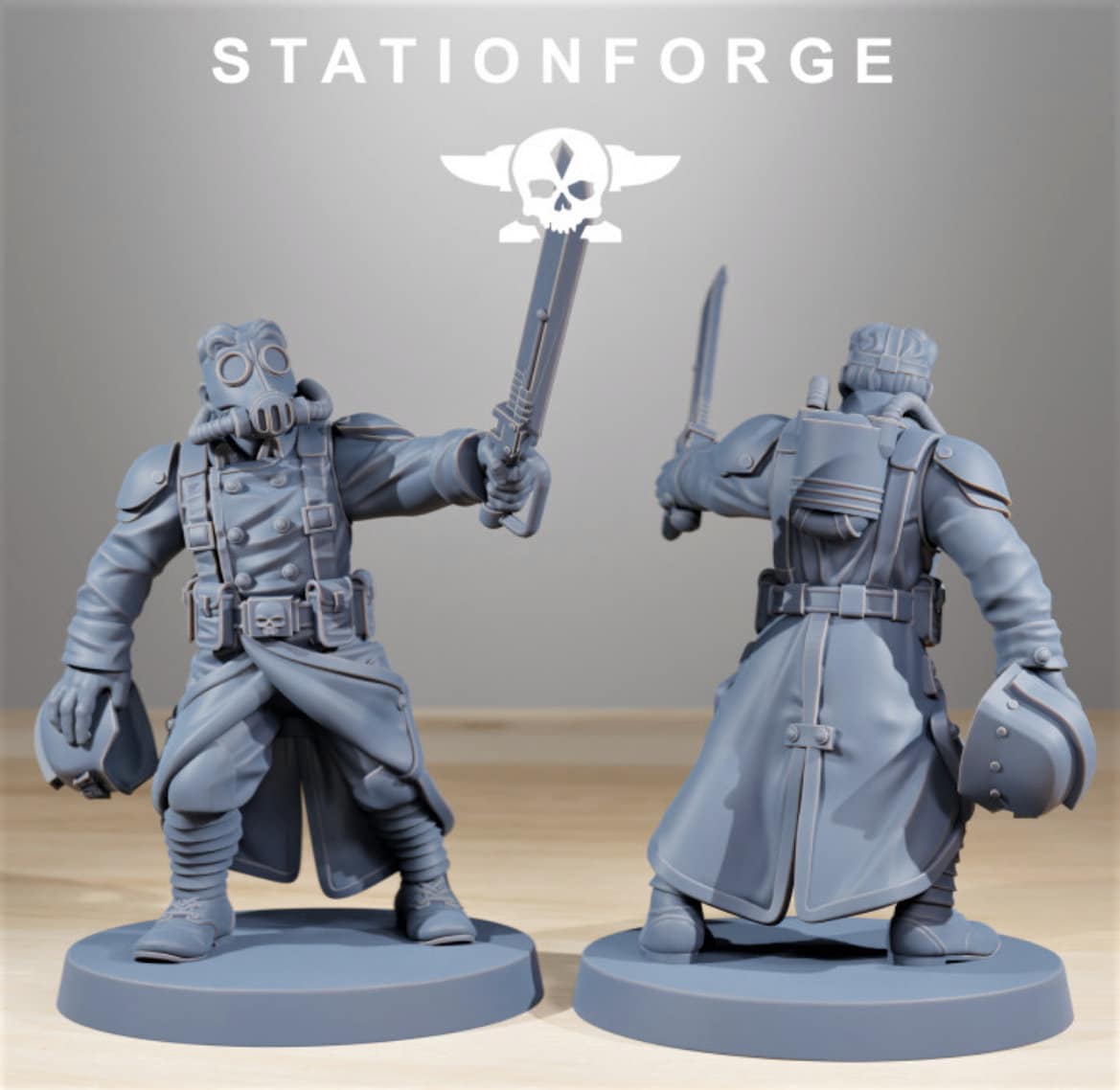 Grimguard Acolytes/ Stationforge minatures