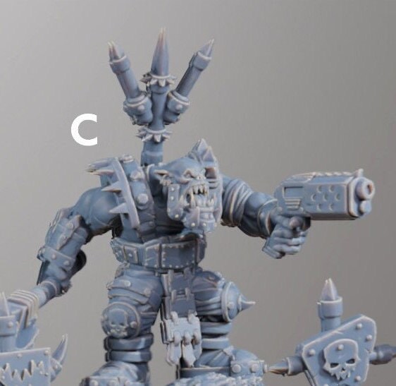 Orkaz Skull crushers by Stationforge