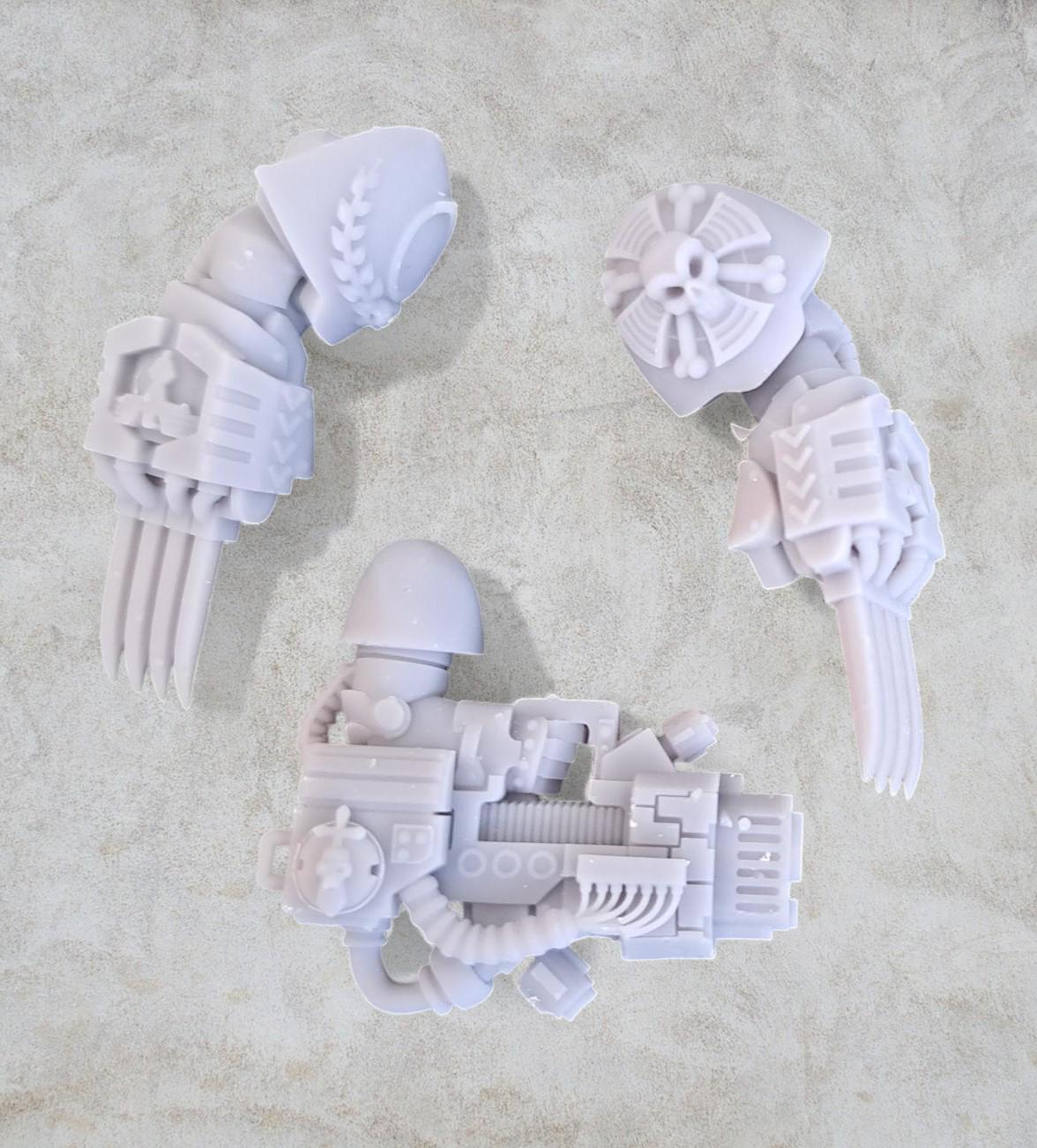 Terminator weapon upgrades.