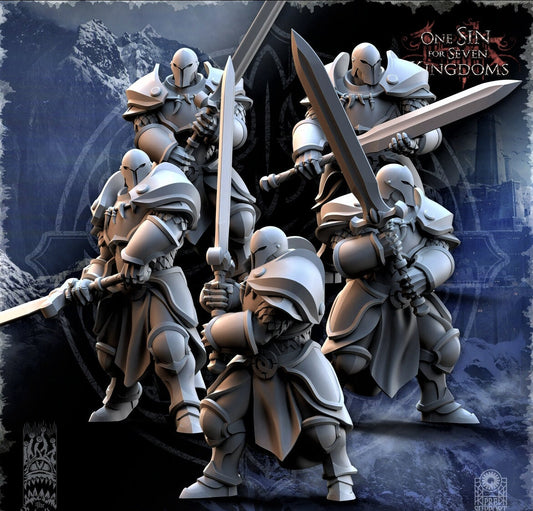 Stormwolves Sunderers - 2 Variations - dnd/fantasy war-gaming - The Beholder Miniatures ‧ 32mm