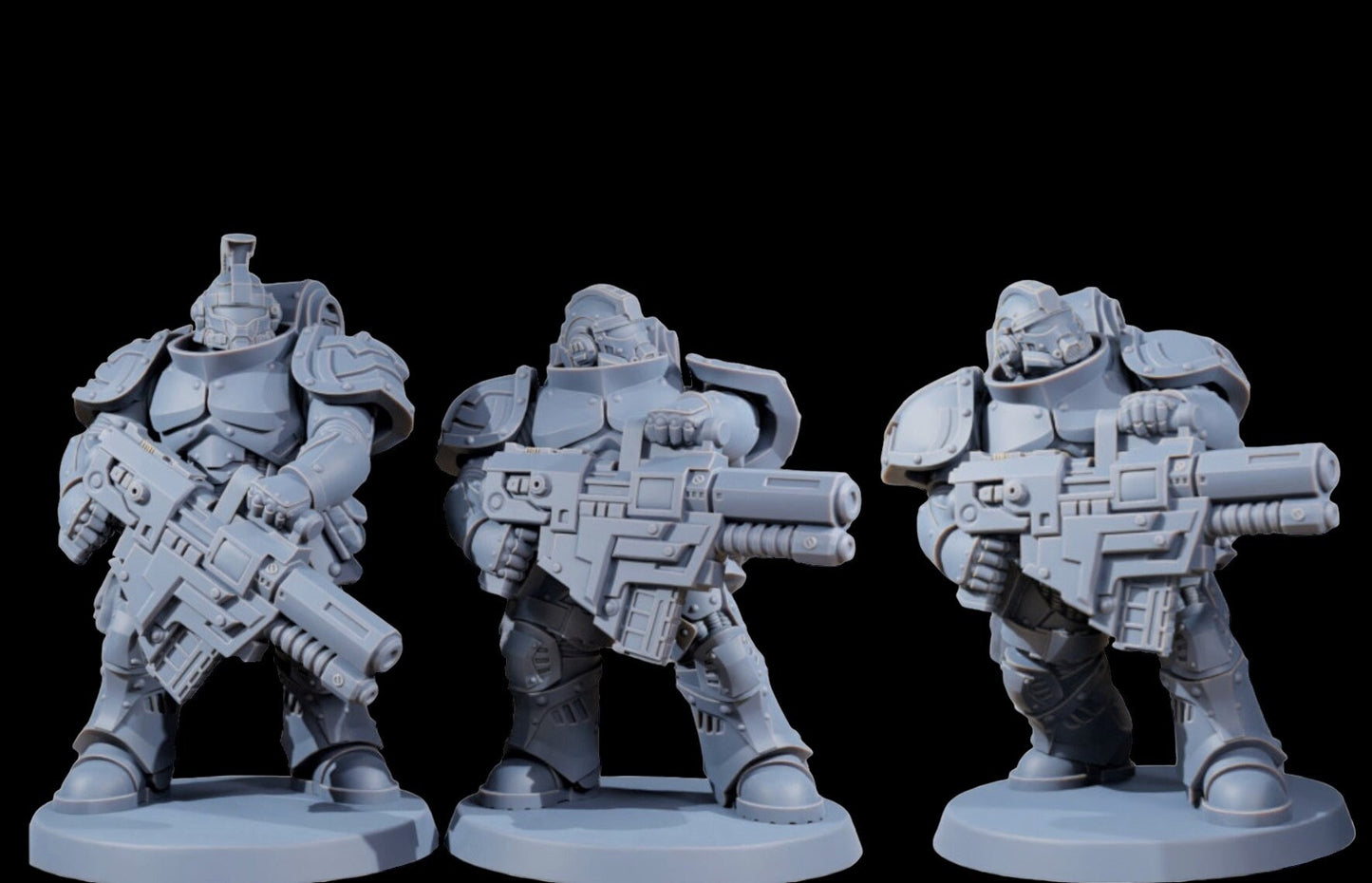 Socratis Erradicators x 3 /3d resin minatures/Station Forge/ Bases available separately