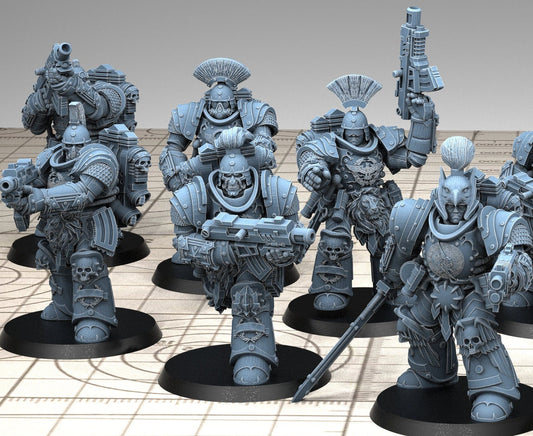 Thunder Warriors SQ1  Unit by GGW 6 figures Private order