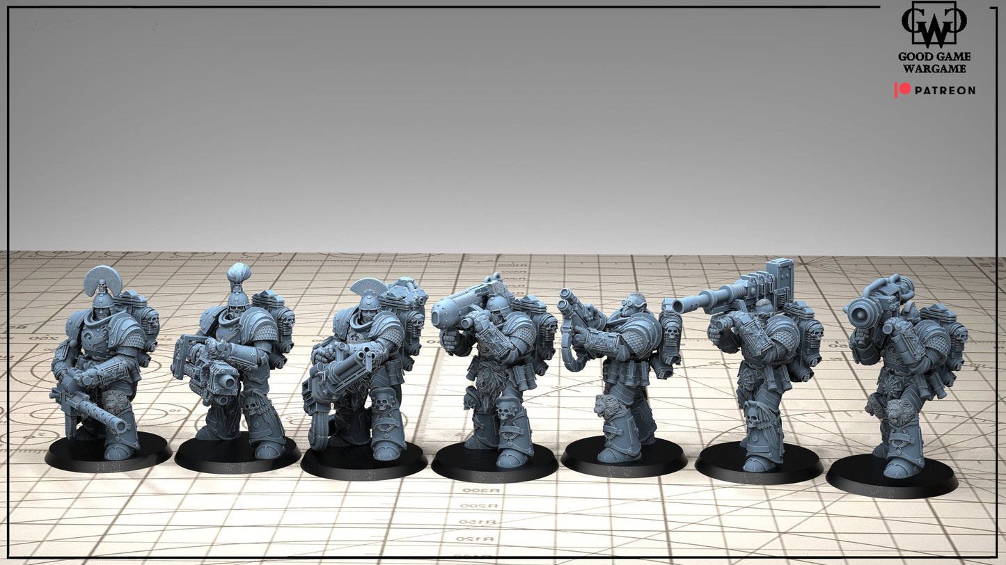 Thunder Warriors HSQ1  Unit by GGW