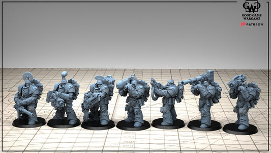 Thunder Warriors HSQ1  Unit by GGW