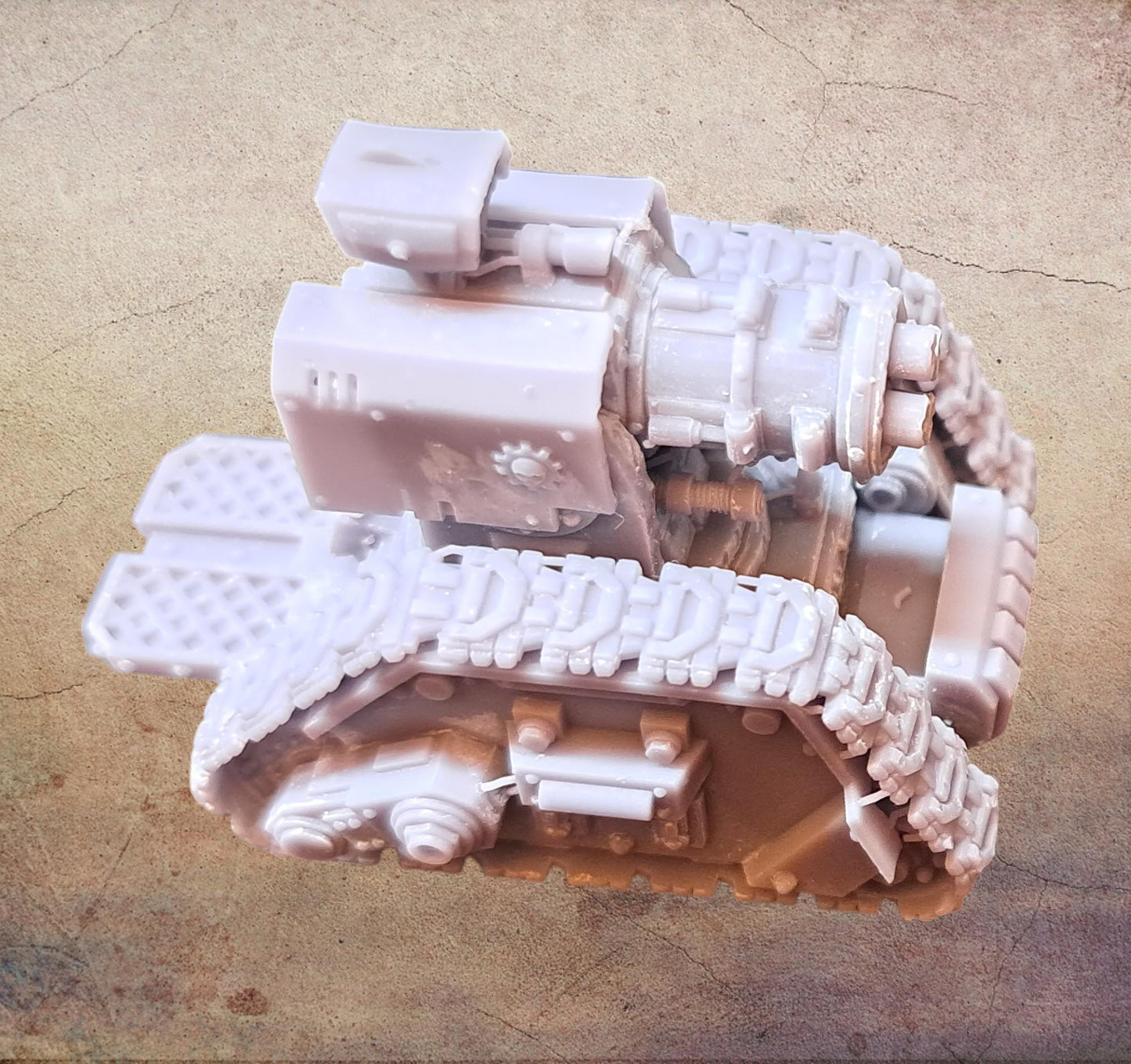 Thunder fire gun on Platform.