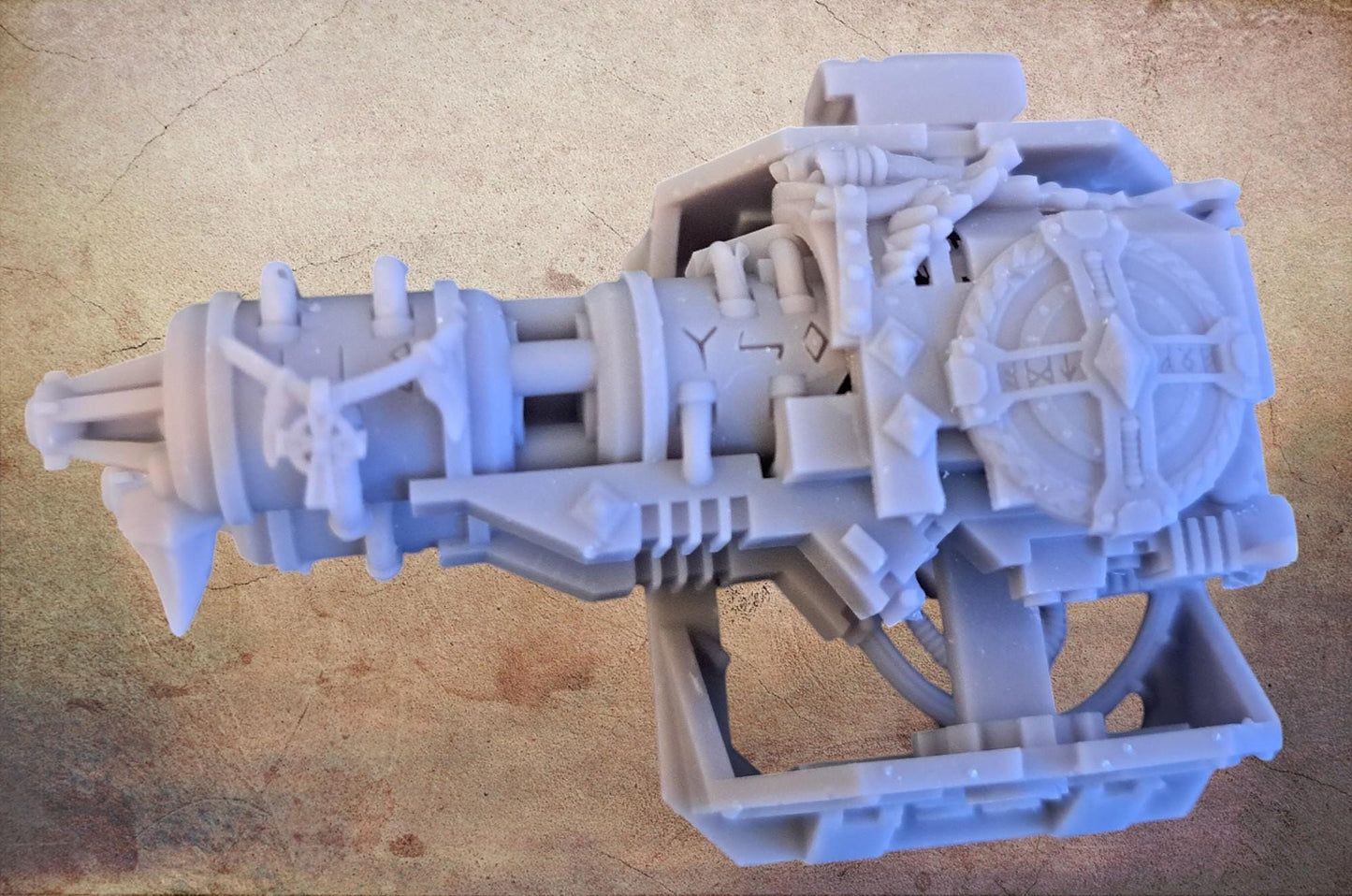 landraider Hellfrost cannons Sponsons.