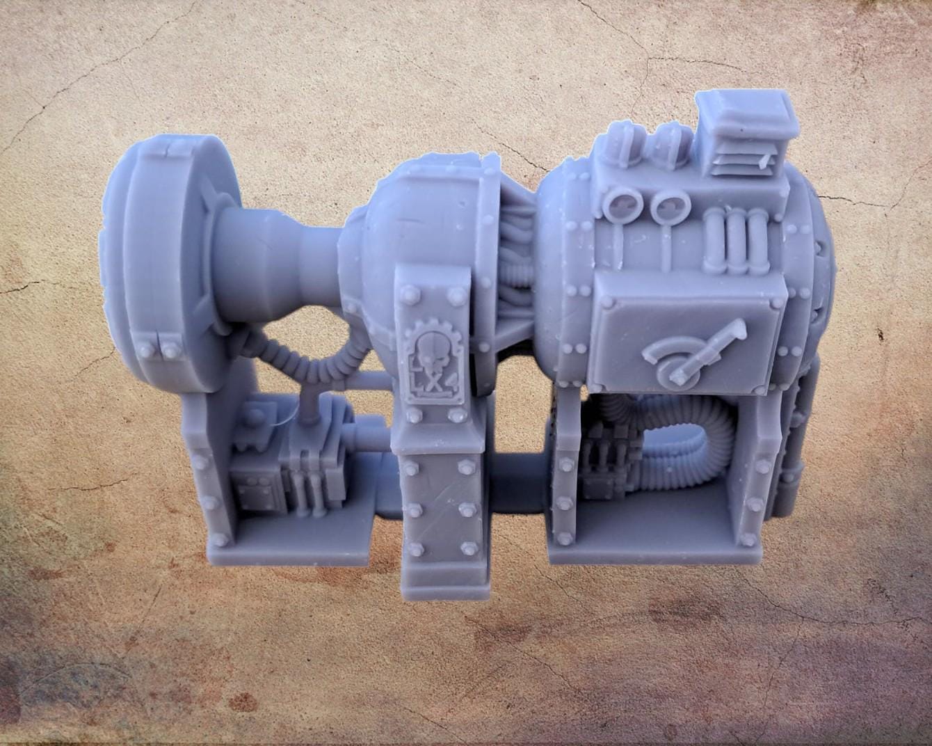 Crashed Spaceship scenery for wargaming