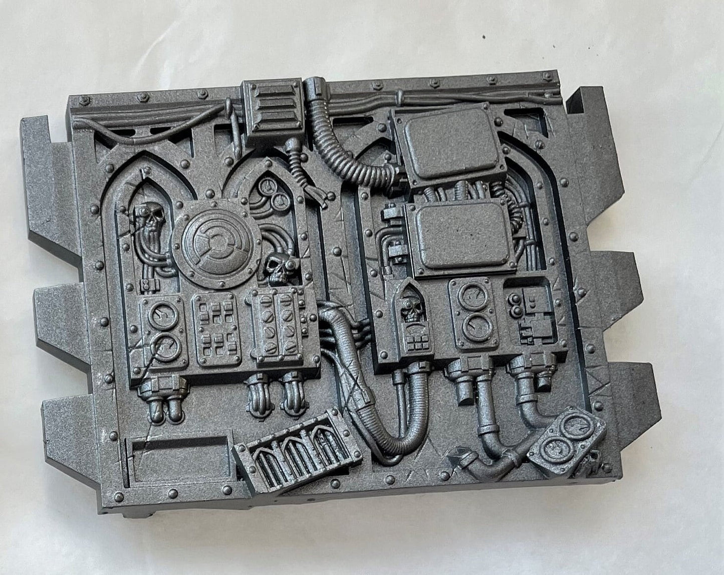 Crashed Spaceship walls and pillars scenery for wargaming