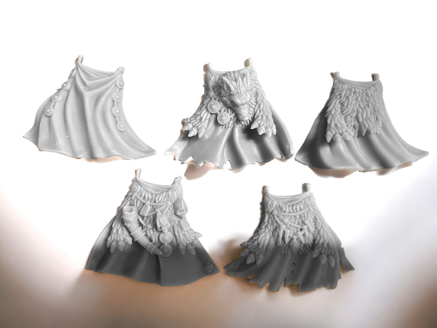 Set of 5 wolves cloaks