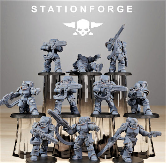 Socratis Exterminator / Marine / Stationforge minatures