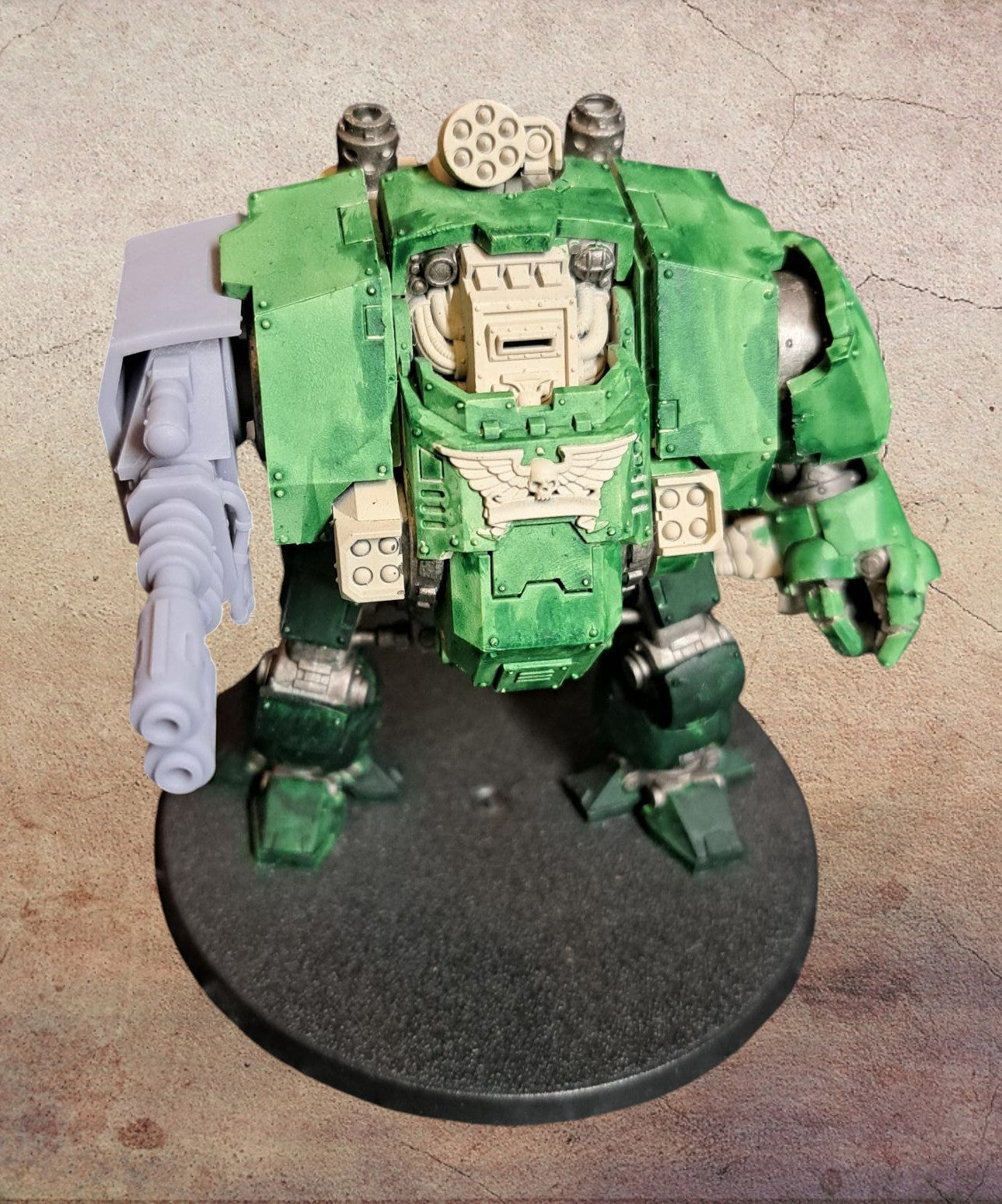 Redempter Melter arm.