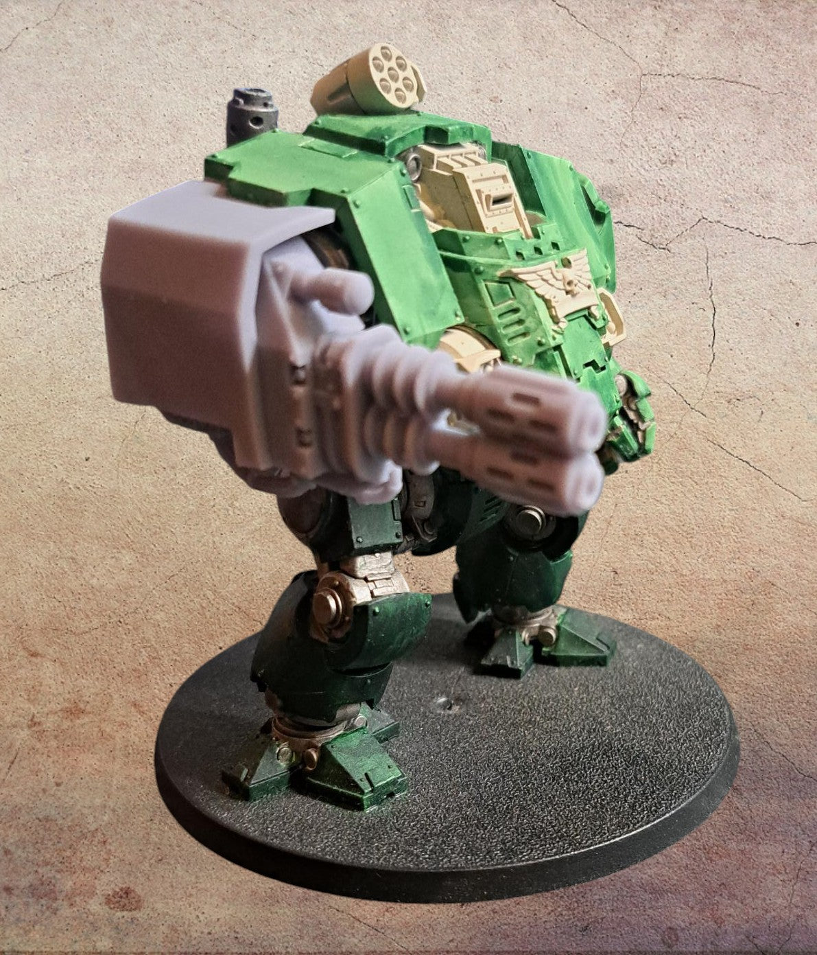 Redempter Melter arm.