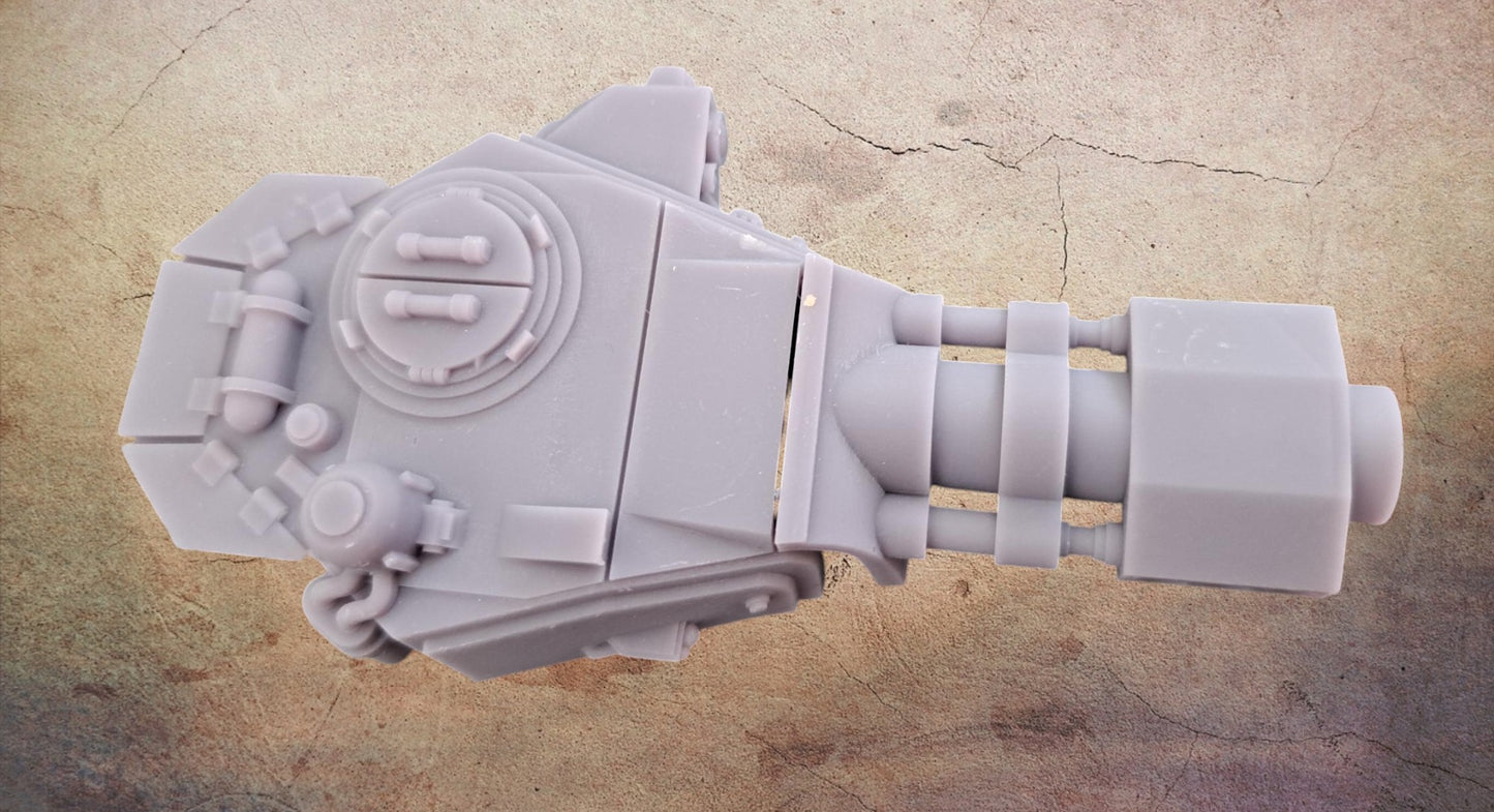 Lemon turret.(one piece gun does not move).