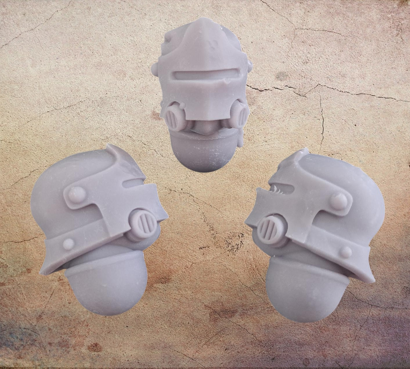 Trench heads. ( 3x supplied).